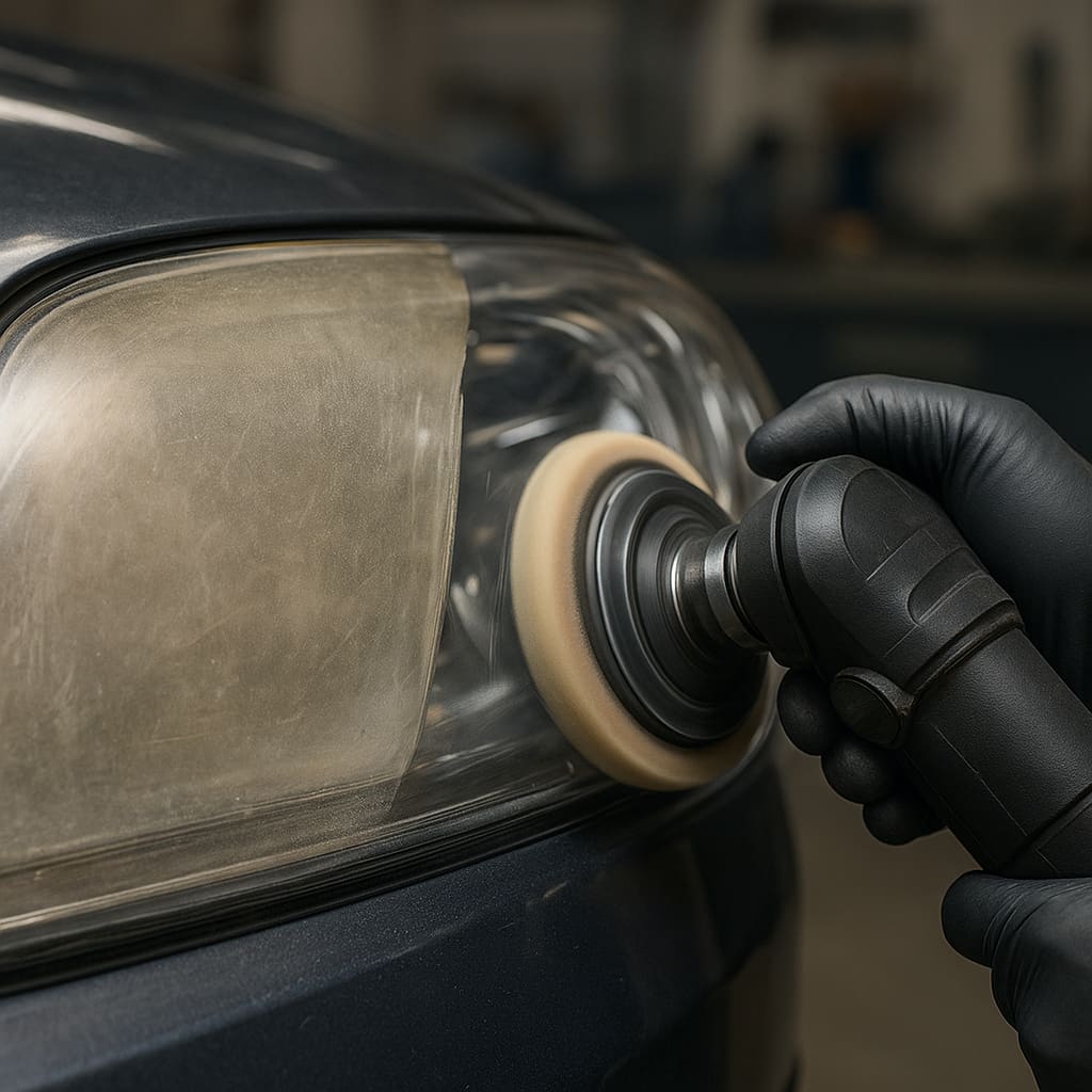 Scheinwerfer Aufbereitung